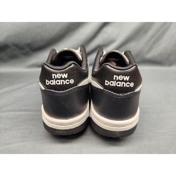 New Balance Boys 480 Sneakers GSB480BW Leather Black White Size 5.5 NEW NO BOX! - Picture 7 of 11